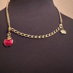 Vintage Disney Couture/ Kidada Snow White’s Apple Necklace